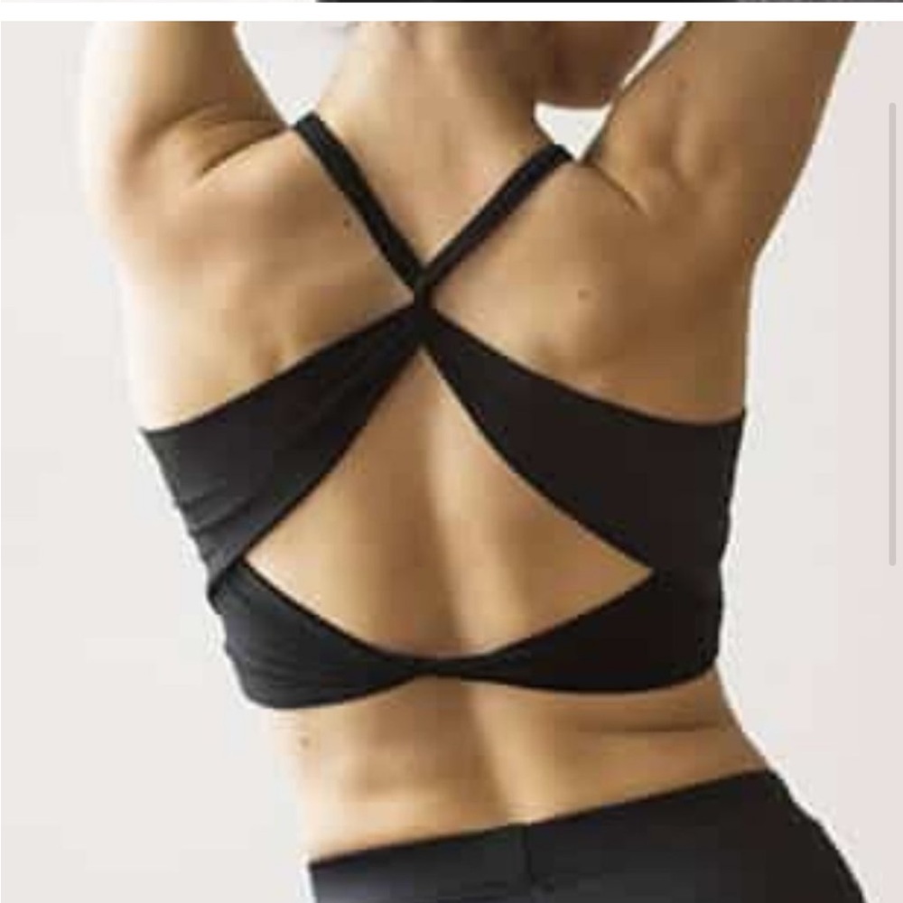 Criss-Cross Latin Dance Practice Top, Size S